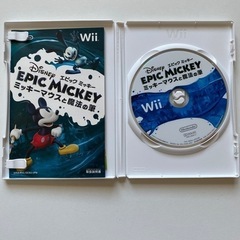 Wiiソフト2本　鋼の錬金術師　エピックミッキーの画像