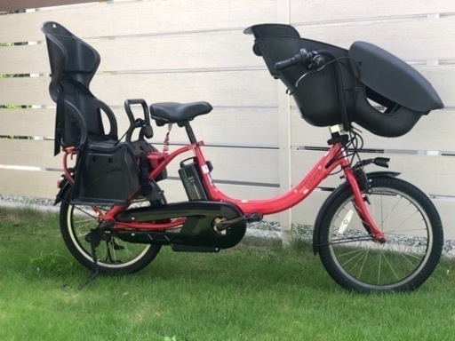 バッテリー新品　YAMAHA パスキスミニアン　子供乗せ　電動アシスト自転車