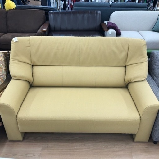 2人掛けソファー ブラウン【トレファク上福岡】