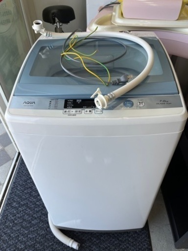 ＊AQUA アクア 全自動電気洗濯機 AQW-GS70E 全自動洗濯機 2017年製 7.0kg
