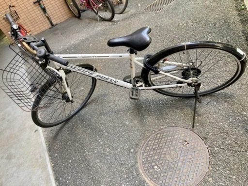 【受渡先決定】自転車　ASAHI クロスバイク OFFICE PRESS　27センチ