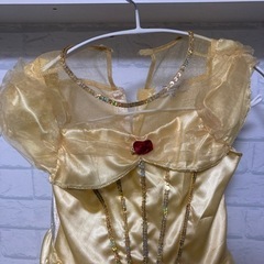 ディズニー　美女と野獣　ドレス　の画像