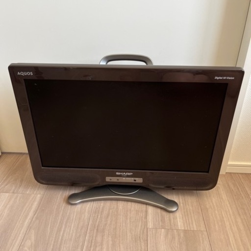 テレビ　SHARP AQUOS 20インチ