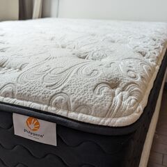 【近畿配送可】定価30万 Sealy クラウンジュエル クリスタルⅢ ダブルサイズ フレームorボトム付の画像