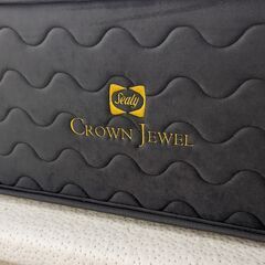 【近畿配送可】定価30万 Sealy クラウンジュエル クリスタルⅢ ダブルサイズ フレームorボトム付の画像