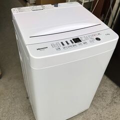 【動作保証あり】Hisense ハイセンス 2020年 HW-T55D 5.5kg 全自動洗濯機【管理KRS597】