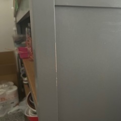 IKEA イケア　アイランドキッチン　キッチンカウンター　グレーの画像