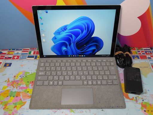 JC04218 マイクロソフト Surface Pro5 1796 キーボード Win11 良品 office