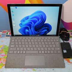 JC04215 マイクロソフト Surface Pro5 1796 キーボード Win11 美品 8GB/SSD256 office