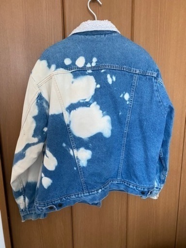 ラングラー　デニムジャケット　脱色