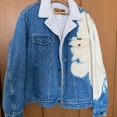 ラングラー　デニムジャケット　脱色