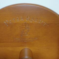 ピーターラビットの収納チェアーの画像