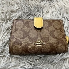 coach 二つ折り財布※問い合わせ多数につき条件つけます