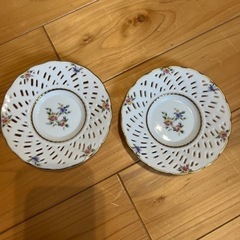 HOYA CHINA／ホヤチャイナ　ソーサー２点
