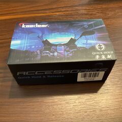 バイク用ワイヤレス充電スマホホルダー Kaedear 手裏剣の画像