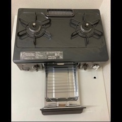 【中古品】Paloma パロマ ガスコンロ ガステーブル IC-S37BM-L 都市ガス2019年製の画像