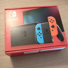 ニンテンドースイッチ　新品　未使用　１年保証付き バッテリー強化版