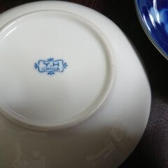（美品）昭和レトロな皿セット Y.H chainaの画像