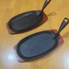 鋳鉄ステーキプレートの画像