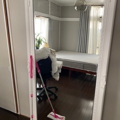 3人並んでも全身見れる姿見