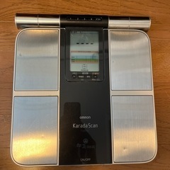【無料】体重計 OMRON Katada Scan HBF-701