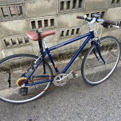 アルミフレーム自転車(ロック、ポンプ付き)