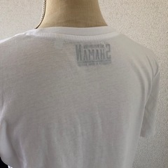 SHAMAN プリントロゴTシャツ　丈長め　レディースXSサイズの画像