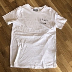 SHAMAN プリントロゴTシャツ　丈長め　レディースXSサイズの画像