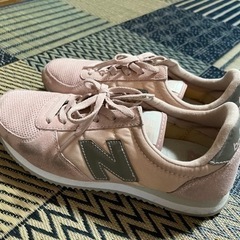 スニーカー　ピンク　24cmの画像