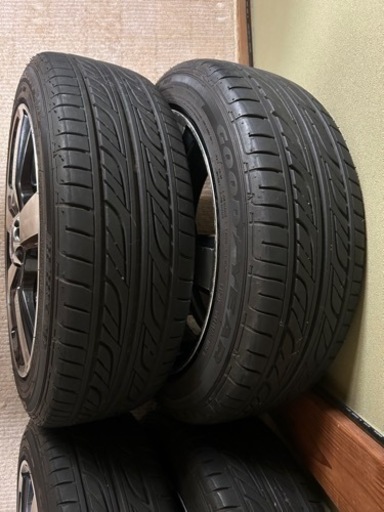 エンケイ14インチアルミ　タイヤセット