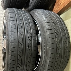 エンケイ14インチアルミ　タイヤセットの画像