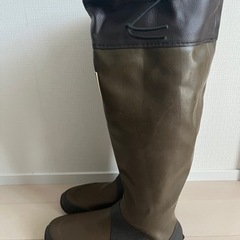 日本野鳥の会 長靴 【ブラウン】Mサイズの画像