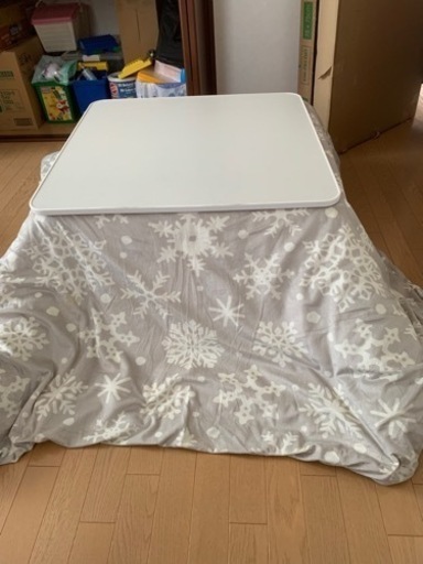 箱開封.未使用こたつ➕こたつ布団➕こたつカバー➕ラグマット