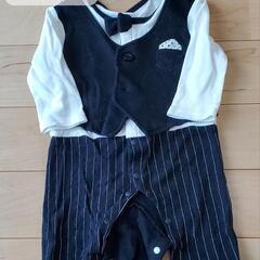 【60-70サイズ】スーツ風ロンパース