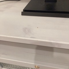 テレビ台 ホワイト 組み立て済！の画像
