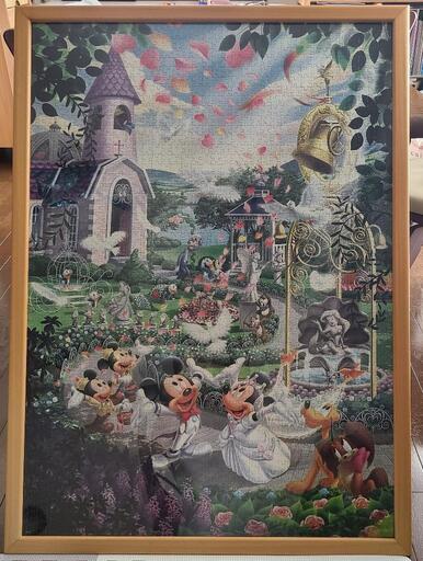 ディズニー　ジグソーパズル　ウェディングベルにのせて　2000ピース　完成品