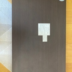 ニトリ　ダイニングテーブル（ダークブラウン）の画像