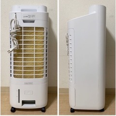 美品】アイリスオーヤマ 冷風扇 KCTF-01D キャスター付きの画像