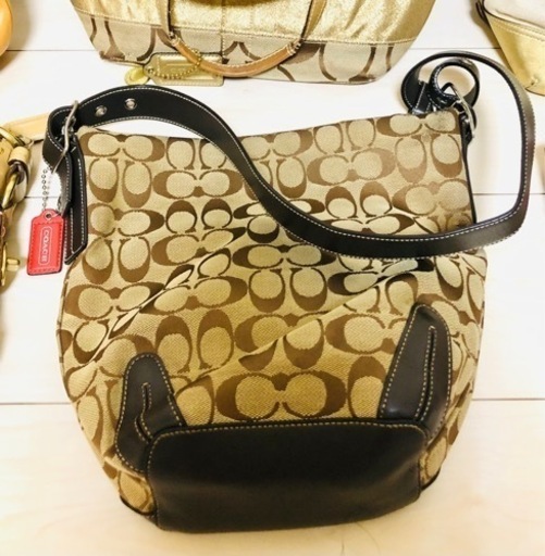 コーチ ショルダーバッグ ハンドバッグ COACH ブランド 百貨店 本物 正規品 メルカリ フリマ①