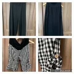 マタニティウェア13点＋腹帯＋骨盤ベルトの画像