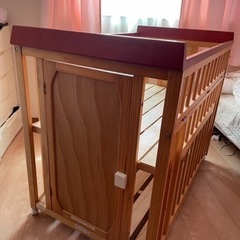 交渉中、カウプンキのベビーベッド