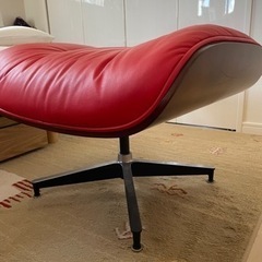 イームズ　ラウンジチェア(リプロダクト)オットマン付の画像