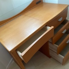 ドレッサー　鏡台　化粧台　デスクの画像