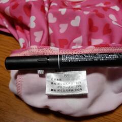 サイズ100  女の子  水着の画像