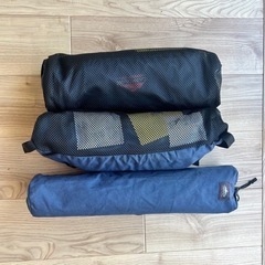 【新品未使用】コストコ COSTCO 軽量・折り畳みチェア2脚＆テーブルセット　アウトドアの画像