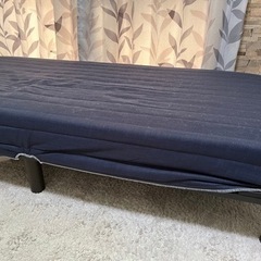 美品/若い一人暮らし女性使用半年/ニトリ/シングルベッドの画像