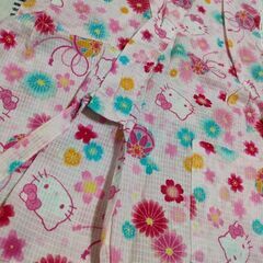 キティ甚平100cmの画像