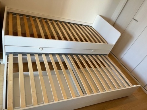 IKEA SLACT(スラクト) 白　2段ベッド