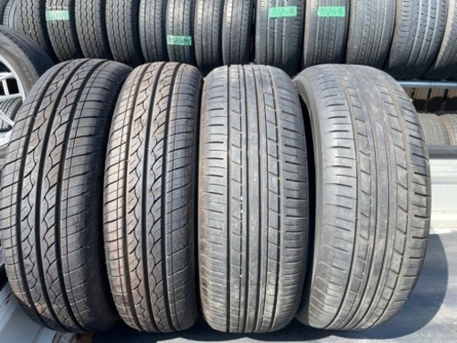12. 中古タイヤ　三菱アイに！前輪用145/65R15２本　後輪用175/55R15 ２本