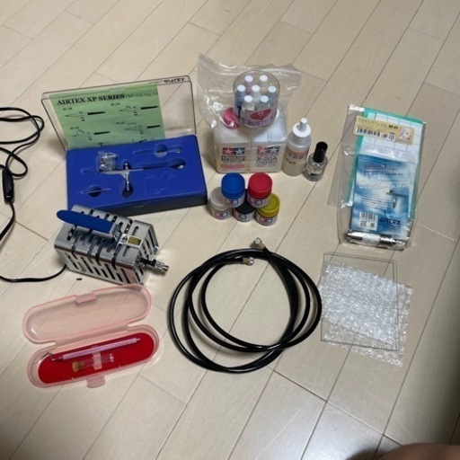 クレオス プチコン バンドピース エアブラシセット タミヤエアブラシ プチコン セットおまけ付き クレオス プチコン